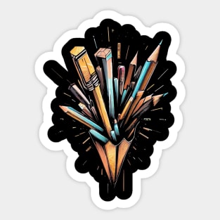 Back-to-School-Pencil Sticker